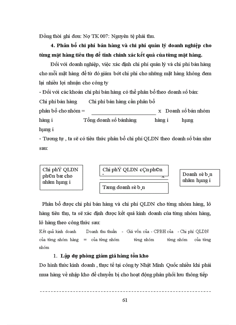 image for page Một số ý kiến trao đổi hạch toán kế toán về tiêu thụ và xác định kết quả tiêu thụ hàng hoá dịch vụ tại Công ty TNHH Nhật Minh Quốc 1