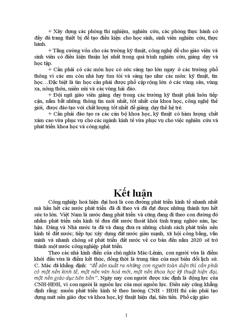 image for page Biện chứng của quá trình phát triển giáo dục và đào tạo cùng với khoa học và công nghệ ở Việt Nam theo mục tiêu công nghiệp hoá phải gắn với hiện đại hoá 1