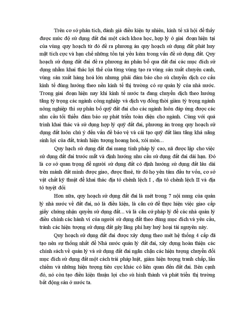 image for page Cơ sở khoa học của quy hoạch sử dụng đất đai huyện Lộc Bình Tỉnh Lạng Sơn thời kỳ 2001 2010