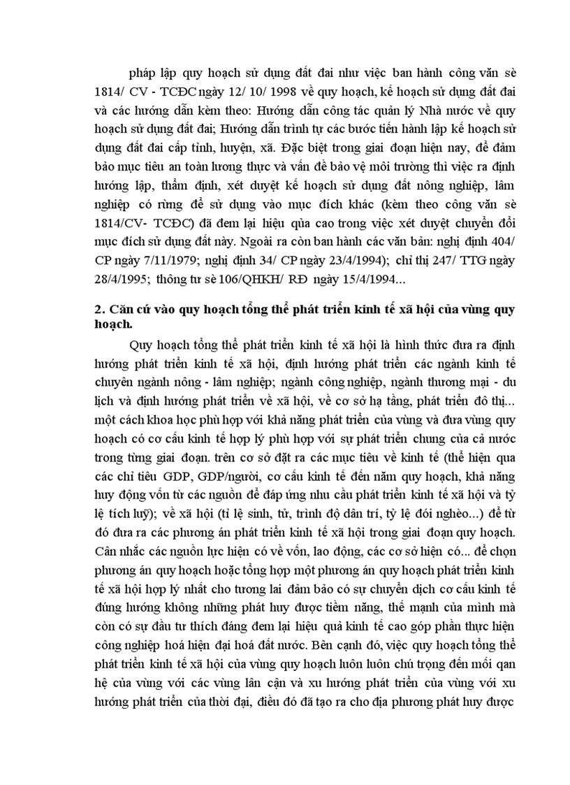 image for page Cơ sở khoa học của quy hoạch sử dụng đất đai huyện Lộc Bình Tỉnh Lạng Sơn thời kỳ 2001 2010