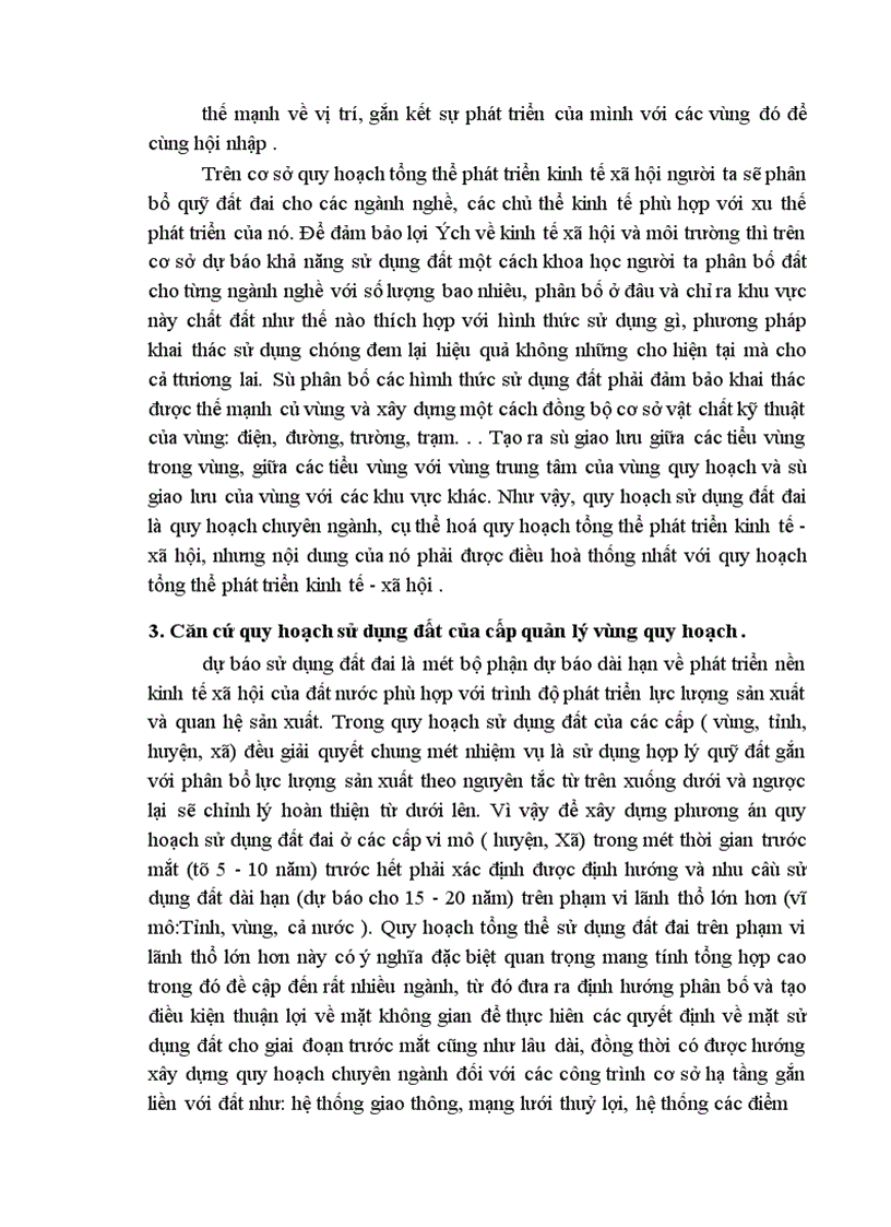 image for page Cơ sở khoa học của quy hoạch sử dụng đất đai huyện Lộc Bình Tỉnh Lạng Sơn thời kỳ 2001 2010