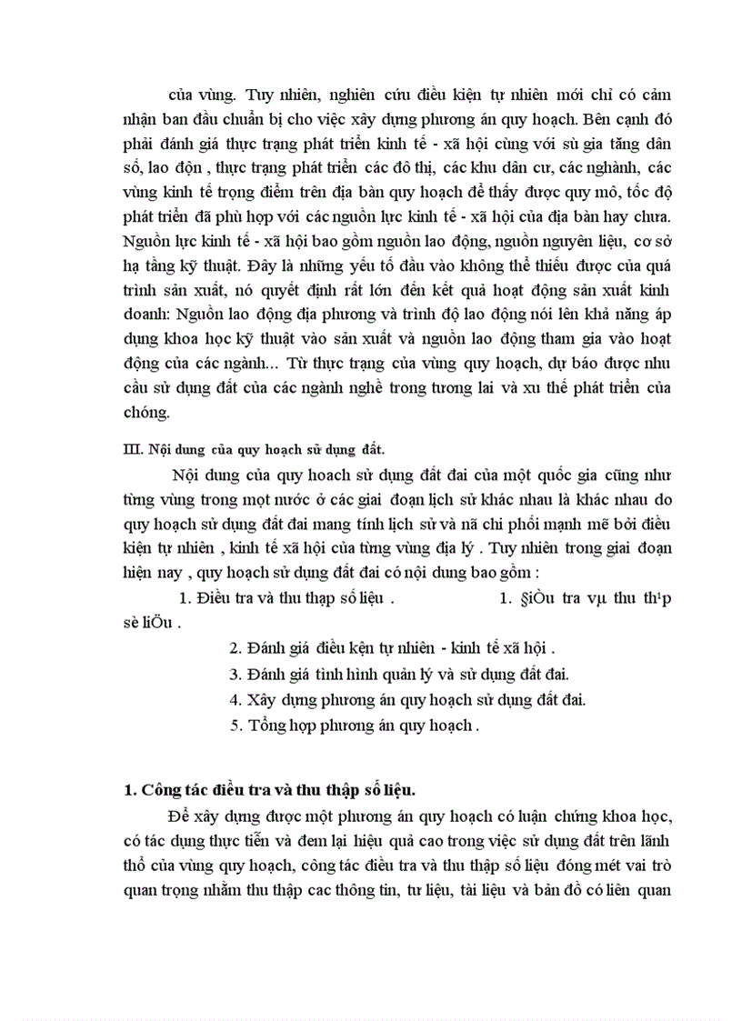 image for page Cơ sở khoa học của quy hoạch sử dụng đất đai huyện Lộc Bình Tỉnh Lạng Sơn thời kỳ 2001 2010