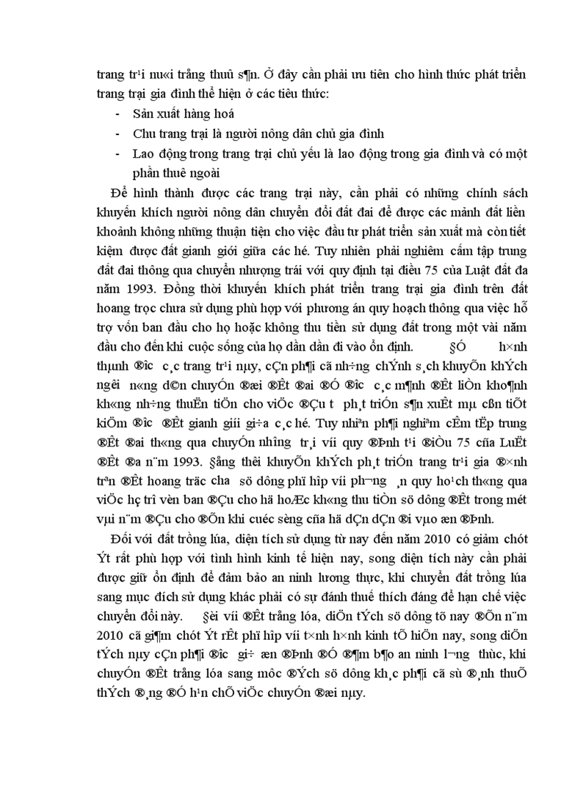 image for page Cơ sở khoa học của quy hoạch sử dụng đất đai huyện Lộc Bình Tỉnh Lạng Sơn thời kỳ 2001 2010