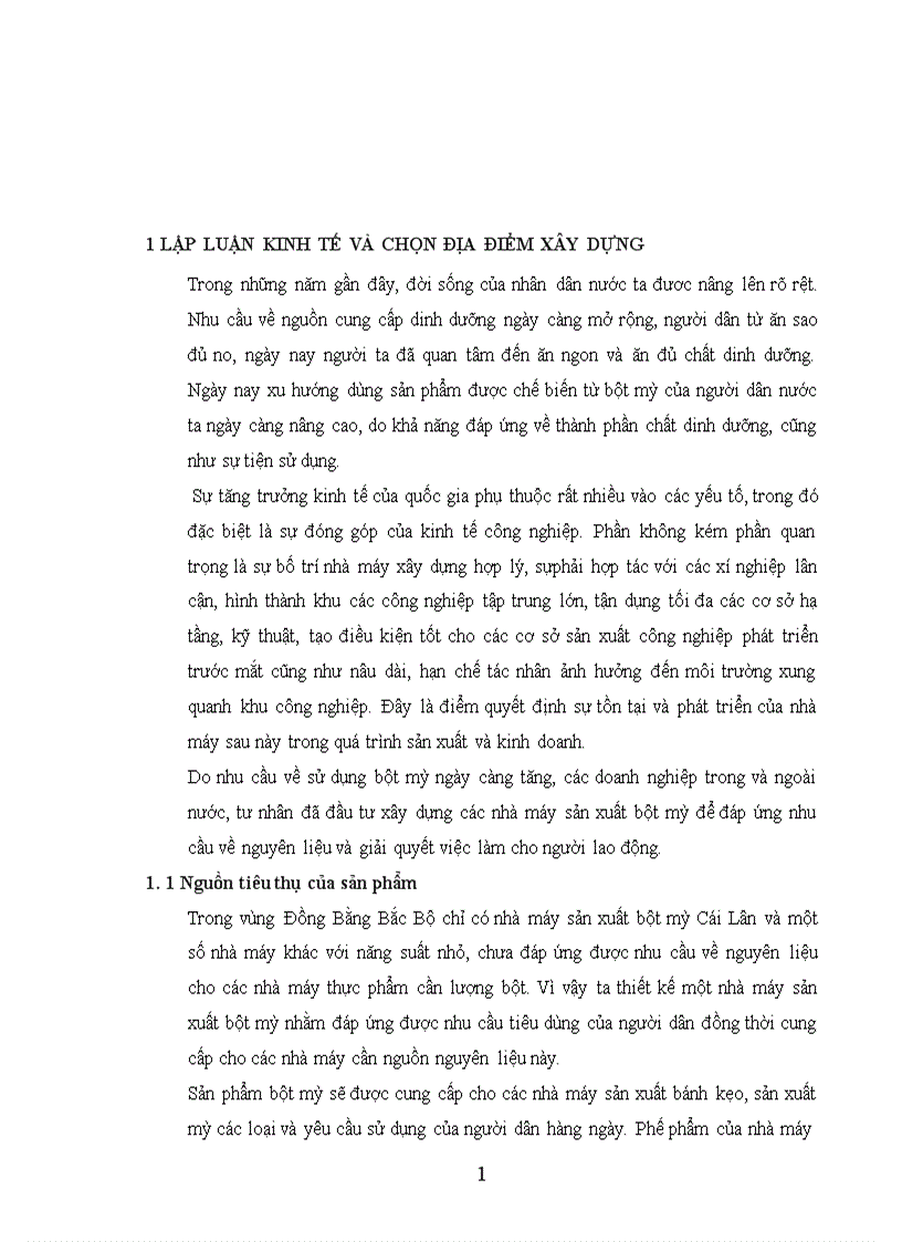 image for page Thiết kế xây dựng nhà máy sản xuất bột mỳ năng xuất150T ngày