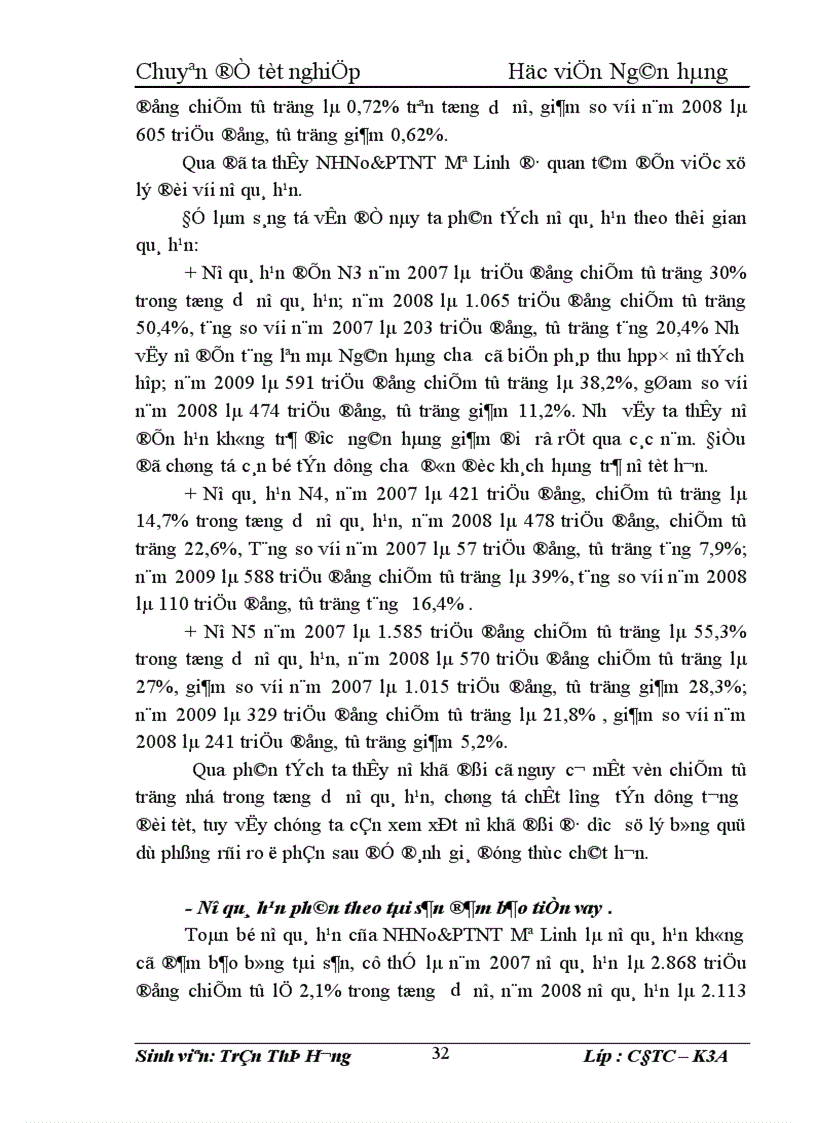 image for page Giải pháp nâng cao chất lượng tín dụng tại Chi nhánh ngân hàng Nông nghiệp và Phát triển nông thôn Mê Linh 1