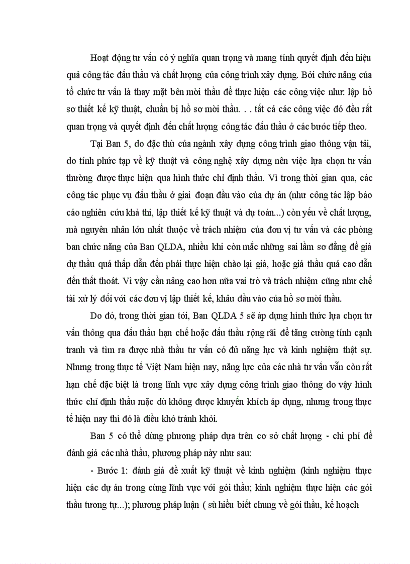 image for page Một số giải pháp nhằm nâng cao hiệu quả công tác đấu thầu tại PMU5