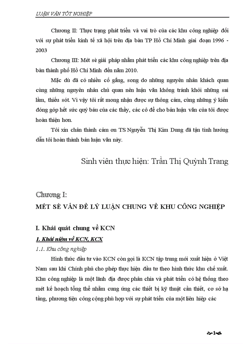 image for page Một số giải pháp phát triển các khu công nghiệp nhằm phát triển kinh tế xã hội trên địa bàn TP Hồ Chí Minh đến năm 2010 1