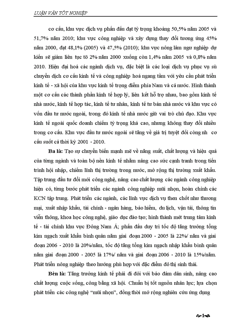 image for page Một số giải pháp phát triển các khu công nghiệp nhằm phát triển kinh tế xã hội trên địa bàn TP Hồ Chí Minh đến năm 2010 1