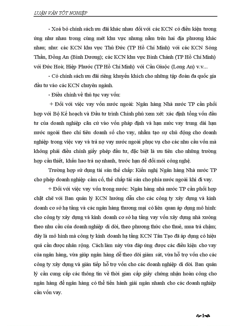 image for page Một số giải pháp phát triển các khu công nghiệp nhằm phát triển kinh tế xã hội trên địa bàn TP Hồ Chí Minh đến năm 2010 1