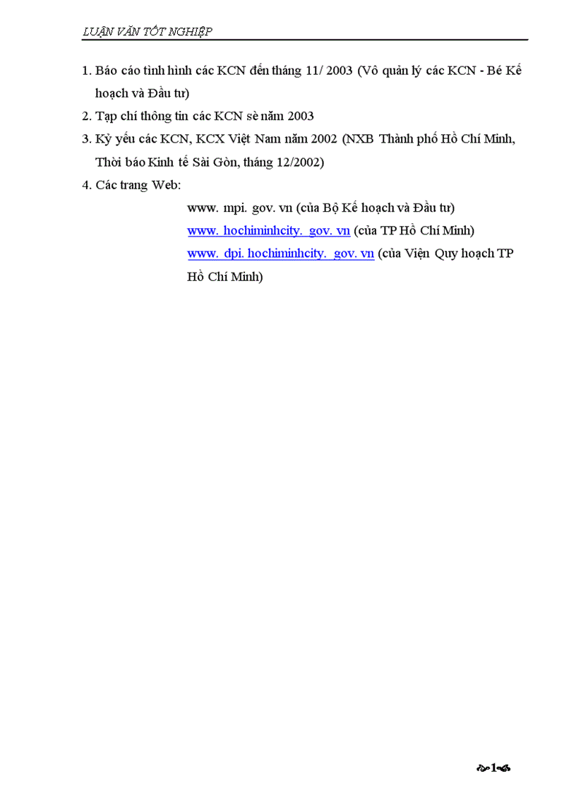 image for page Một số giải pháp phát triển các khu công nghiệp nhằm phát triển kinh tế xã hội trên địa bàn TP Hồ Chí Minh đến năm 2010 1