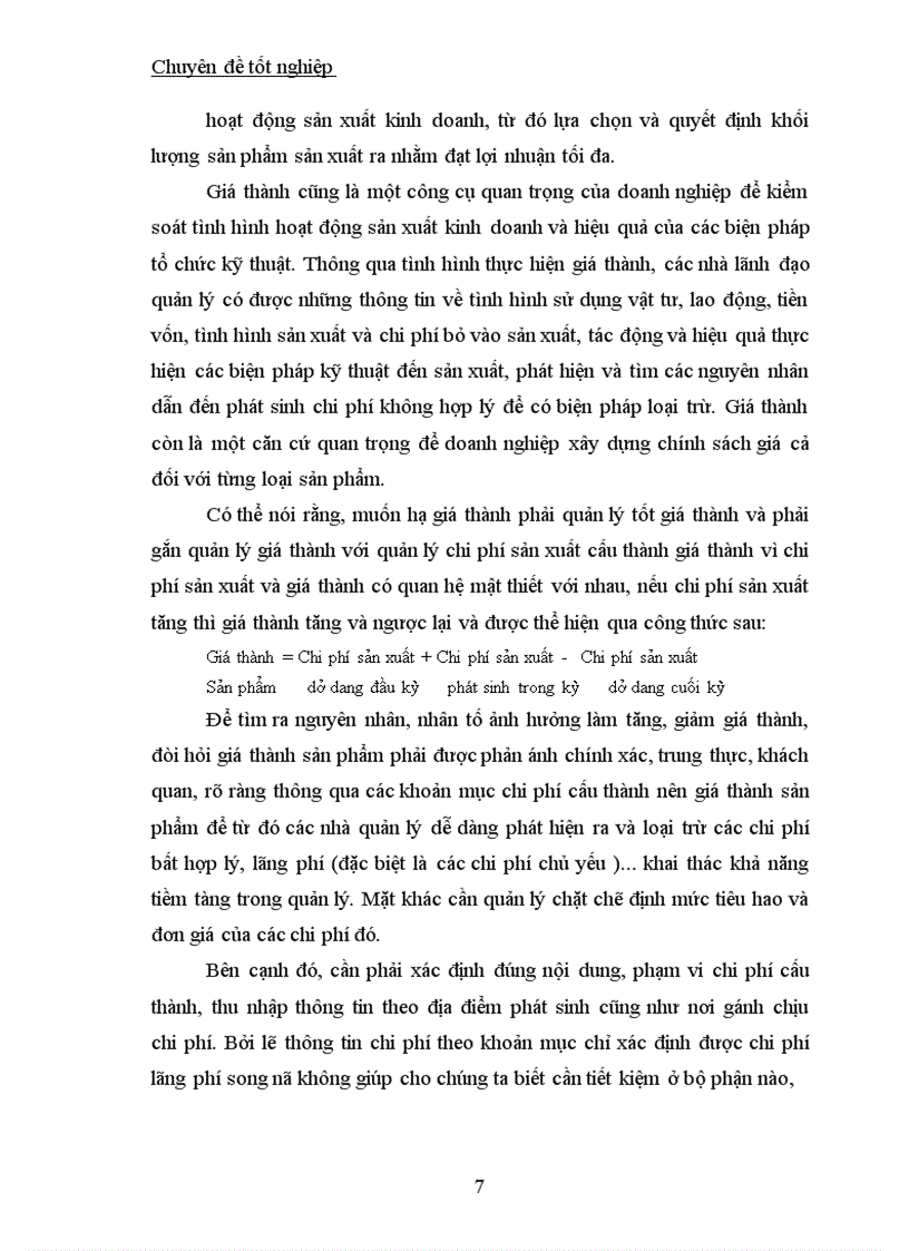 image for page Công tác kế toán tập hợp chi phí sản xuất và tính giá thành sản phẩm tại Công ty TNHH Thế Anh 1