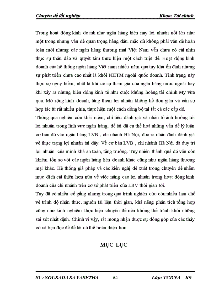 image for page Một số giải pháp nhằm nâng cao lợi nhuận tại Ngân hàng liên doanh Lào Việt Chi nhánh Hà Nội