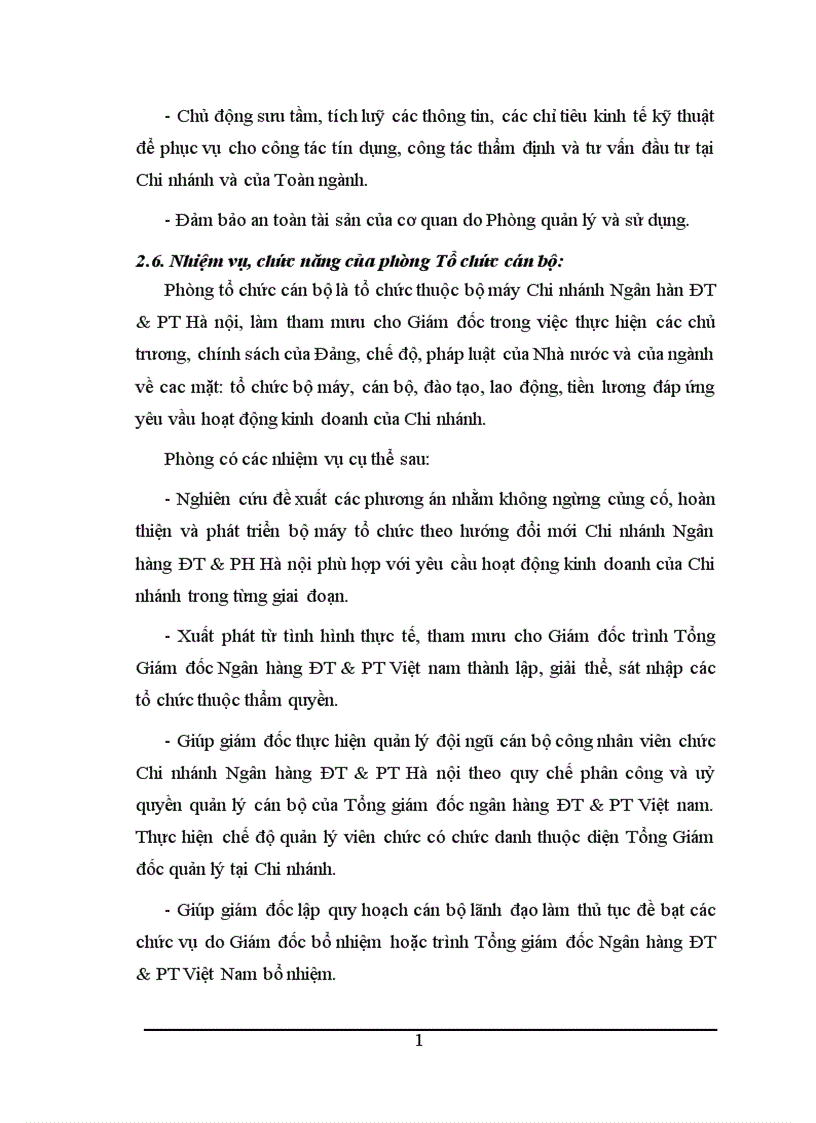 image for page Báo cáo thực tập tổng hợp tại Chi nhánh Ngân hàng Đầu tư và Phát triển Hà Nội 1