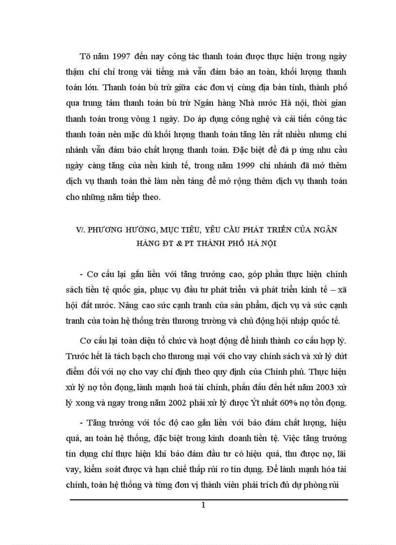 image for page Báo cáo thực tập tổng hợp tại Chi nhánh Ngân hàng Đầu tư và Phát triển Hà Nội 1