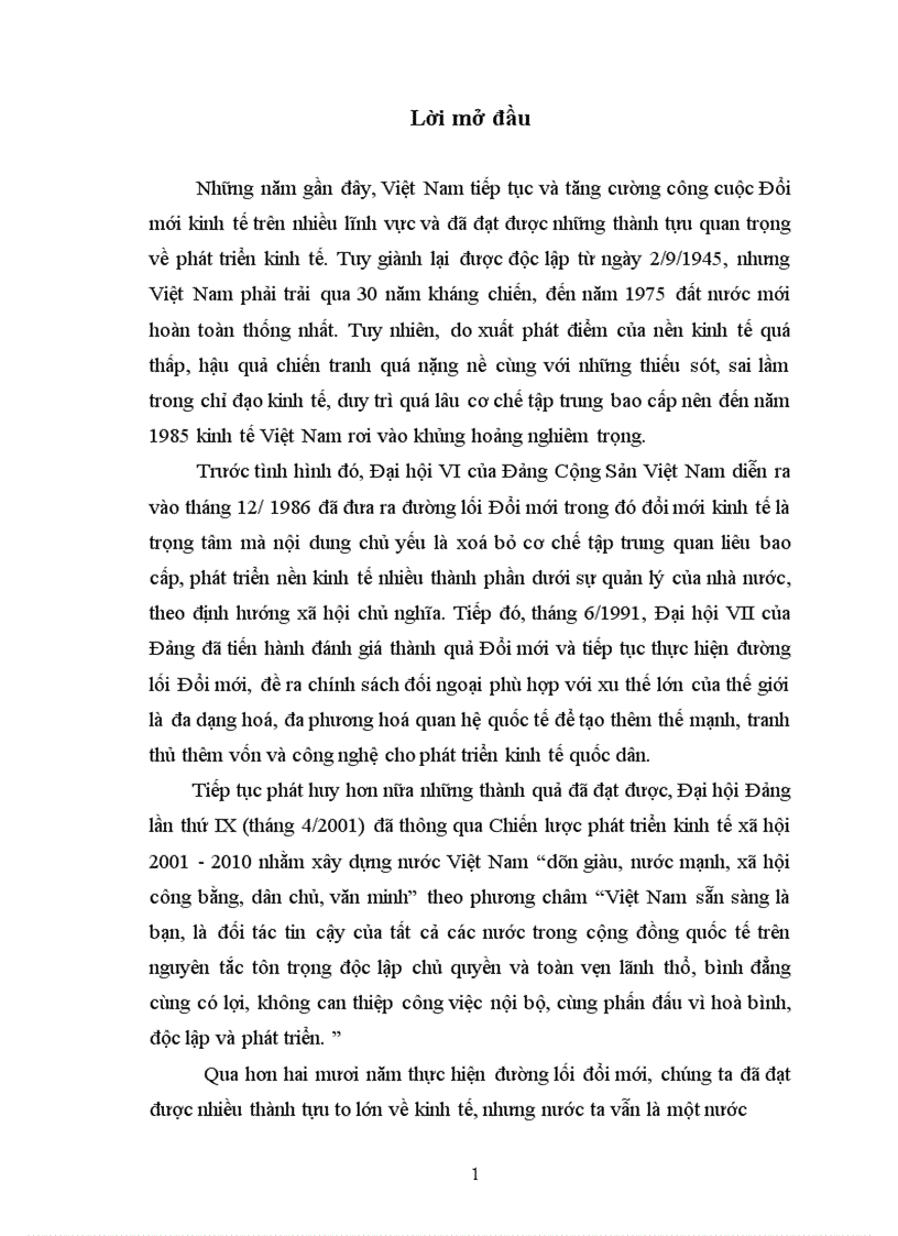 image for page Mở rộng và nâng cao hiệu quả kinh tế đối ngoại của Việt Nam trong điều kiện hội nhập kinh tế quốc tế ở nước ta hiện nay 1