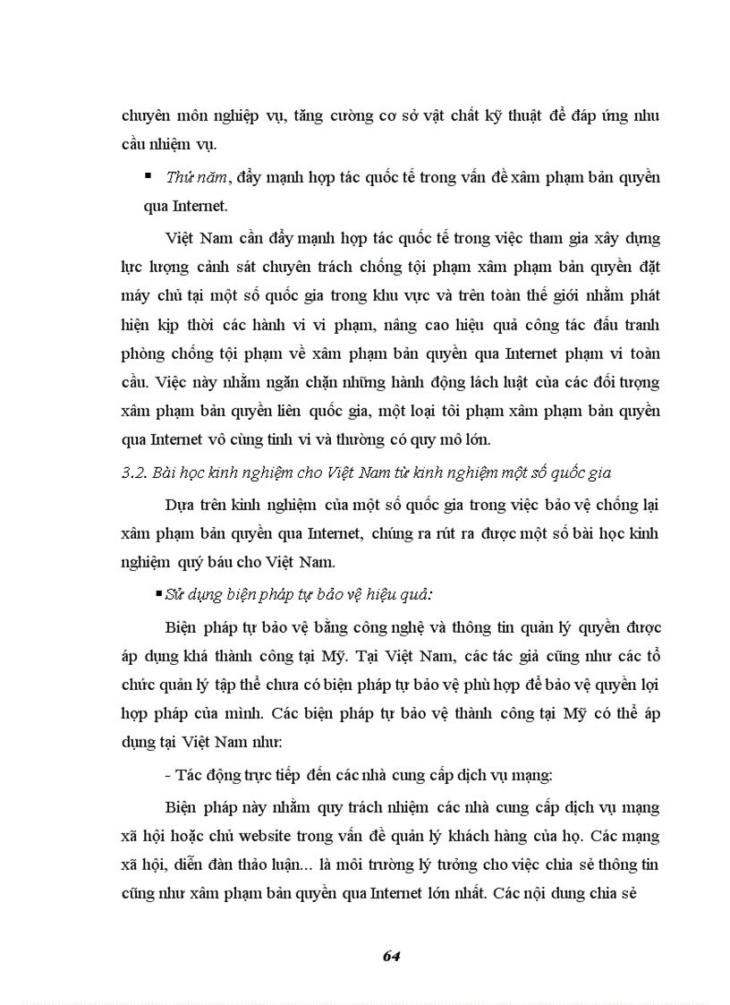 image for page Xâm phạm bản quyền qua Internet nghiên cứu kinh nghiệm của một số quốc gia Anh Pháp Mỹ