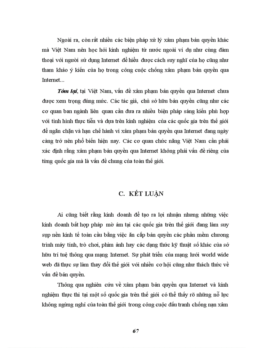 image for page Xâm phạm bản quyền qua Internet nghiên cứu kinh nghiệm của một số quốc gia Anh Pháp Mỹ