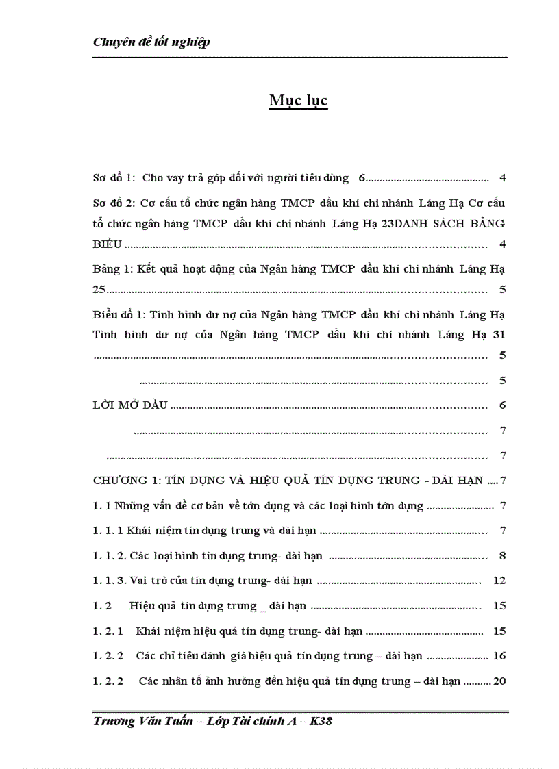 image for page Giải pháp nâng cao hiệu quả tín dụng trung dài hạn tại Ngân Hàng TMCP Dầu khí chi nhánh Láng Hạ 1