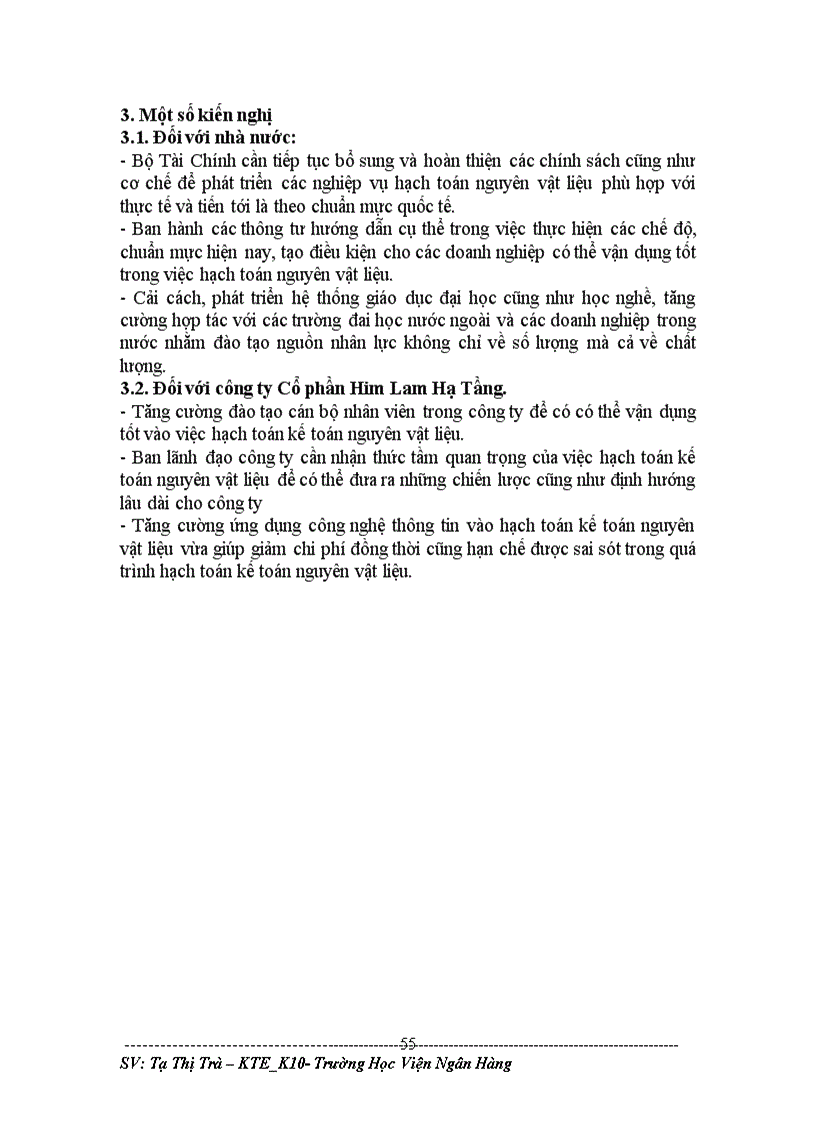 image for page Hoàn thiện hạch toán nguyên vật liệu tại Công ty Cổ phần Him Lam Hạ Tầng