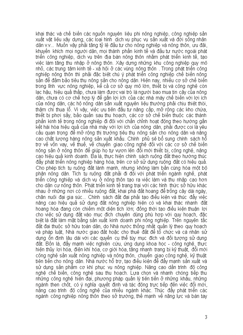 image for page thực trạng công nghiệp hóa hiện đại hóa nông nghiệp nông thôn nước ta