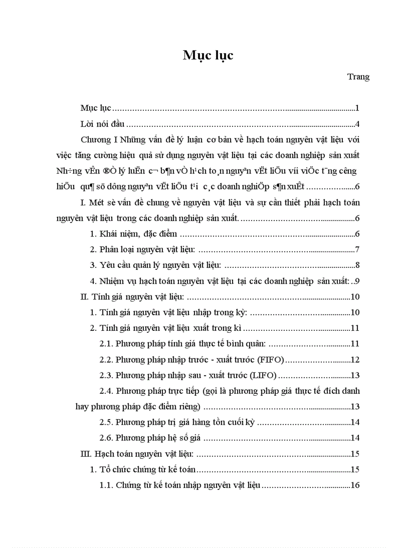 image for page Hoàn thiện công tác hạch toán nguyên vật liệu với việc tăng cường hiệu quả sử dụng nguyên vật liệu tại Công ty cơ khí ô tô 1 5 1