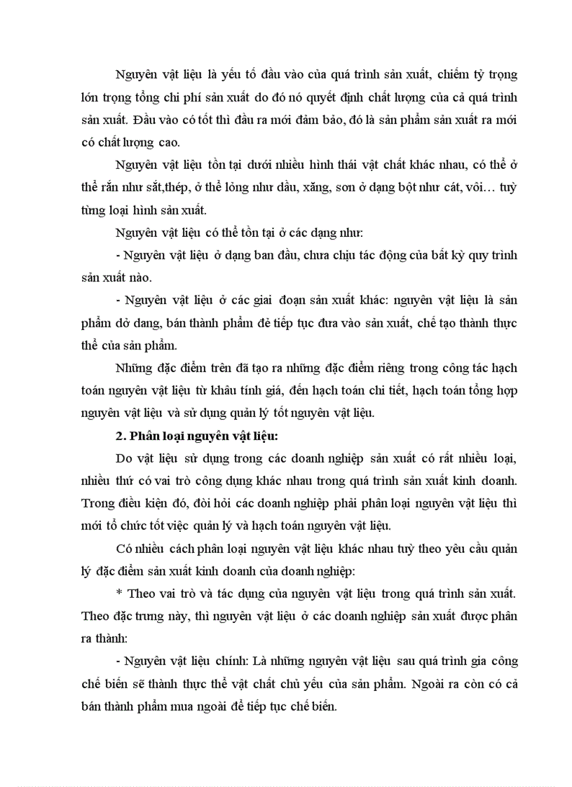 image for page Hoàn thiện công tác hạch toán nguyên vật liệu với việc tăng cường hiệu quả sử dụng nguyên vật liệu tại Công ty cơ khí ô tô 1 5 1