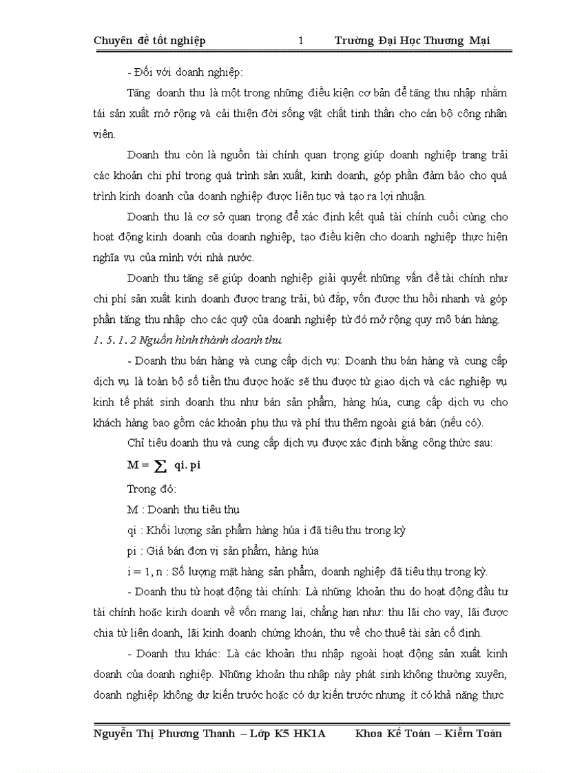 image for page Phân tích thống kê doanh thu tại công ty Cổ Phần Thương mại Vinh Quang 1