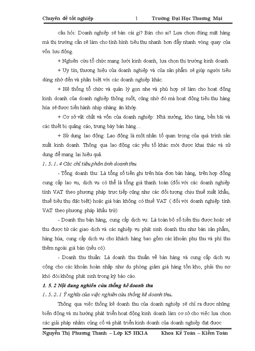 image for page Phân tích thống kê doanh thu tại công ty Cổ Phần Thương mại Vinh Quang 1