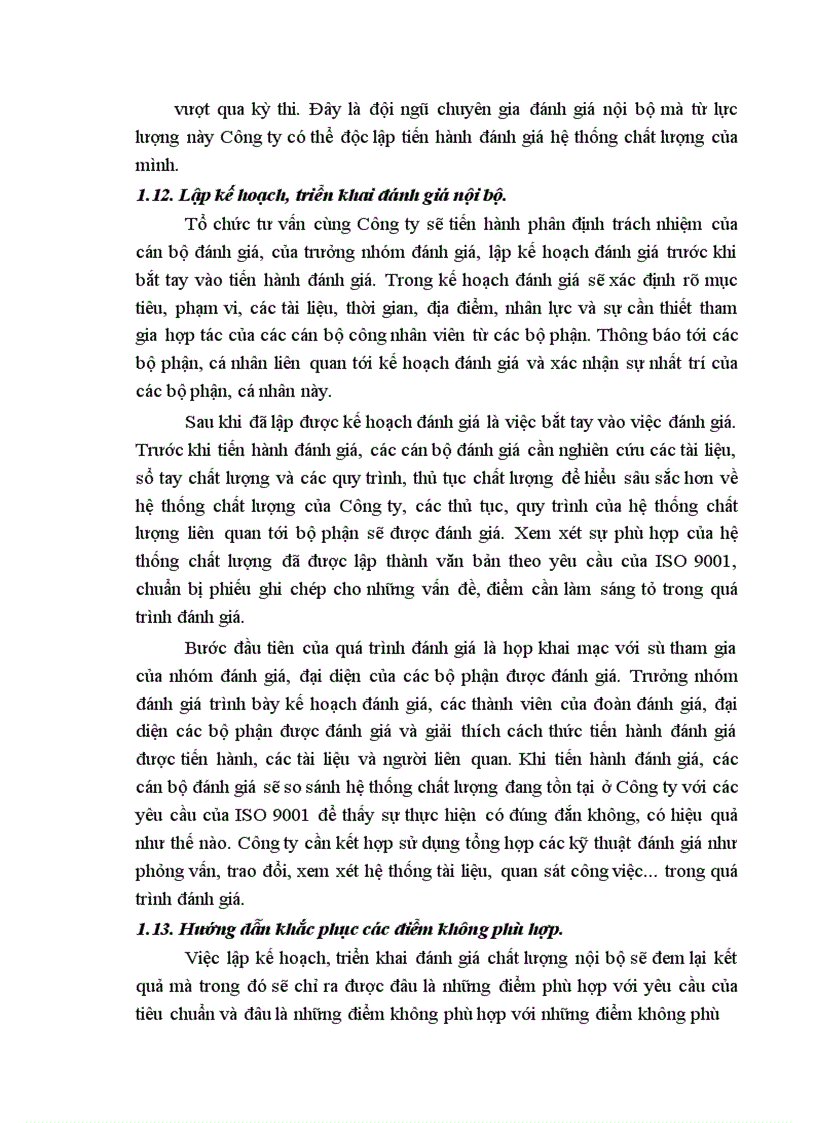 image for page Kế hoạch xây dựng và áp dụng hệ thống quản lý chất lượng theo tiêu chuẩn ISO 9001 2000 tại Công ty Sông Đà 9