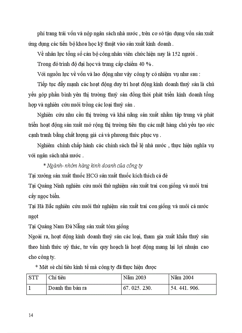 image for page Tổ chức kế toán thành phẩm và tiêu thụ thành phẩm tại Công ty dịch vụ nuôi trồng thuỷ sản TW 1