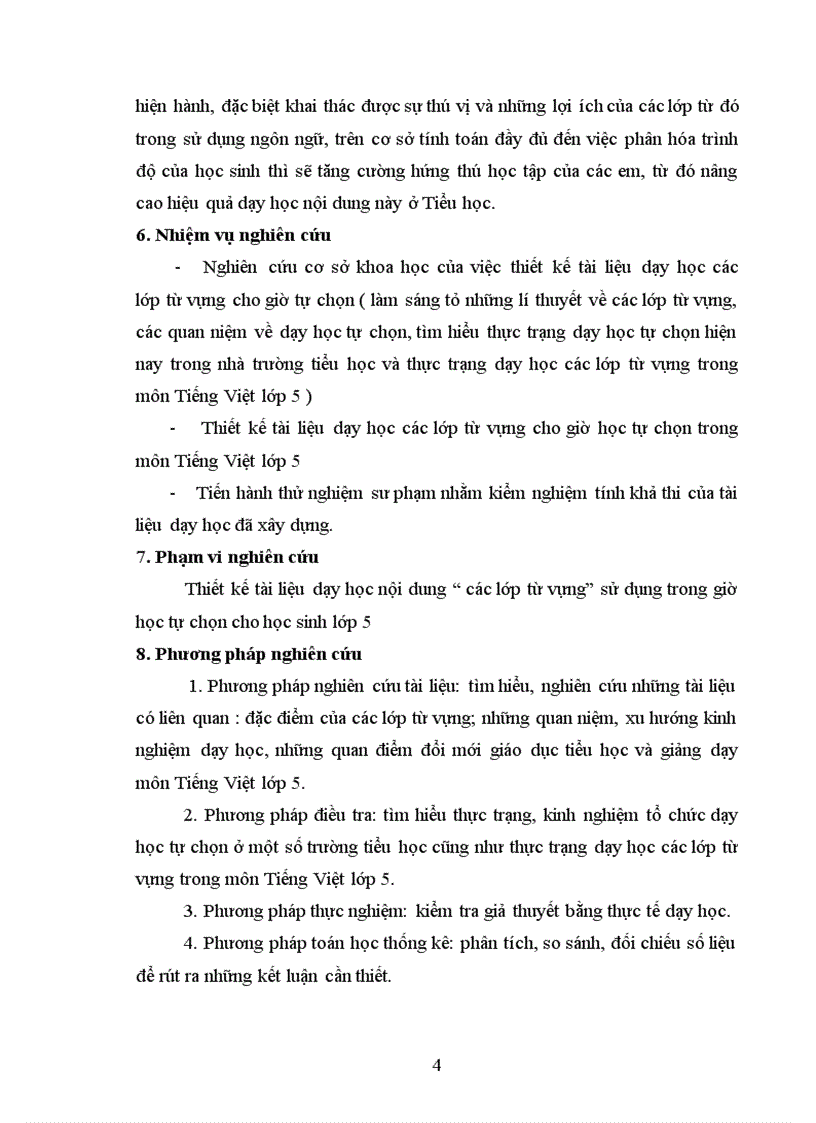 image for page Thiết kế tài liệu dạy học các lớp từ vựng cho giờ học tự chọn môn Tiếng Việt lớp 5 1