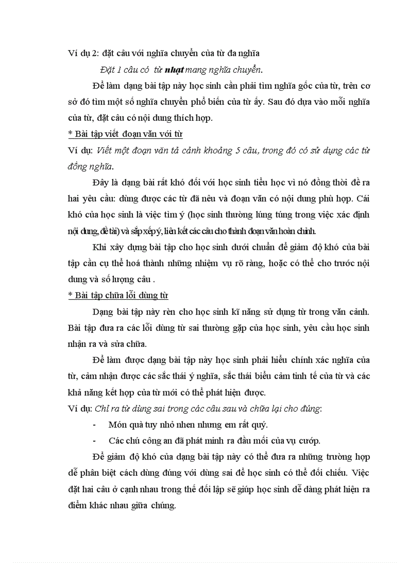 image for page Thiết kế tài liệu dạy học các lớp từ vựng cho giờ học tự chọn môn Tiếng Việt lớp 5 1