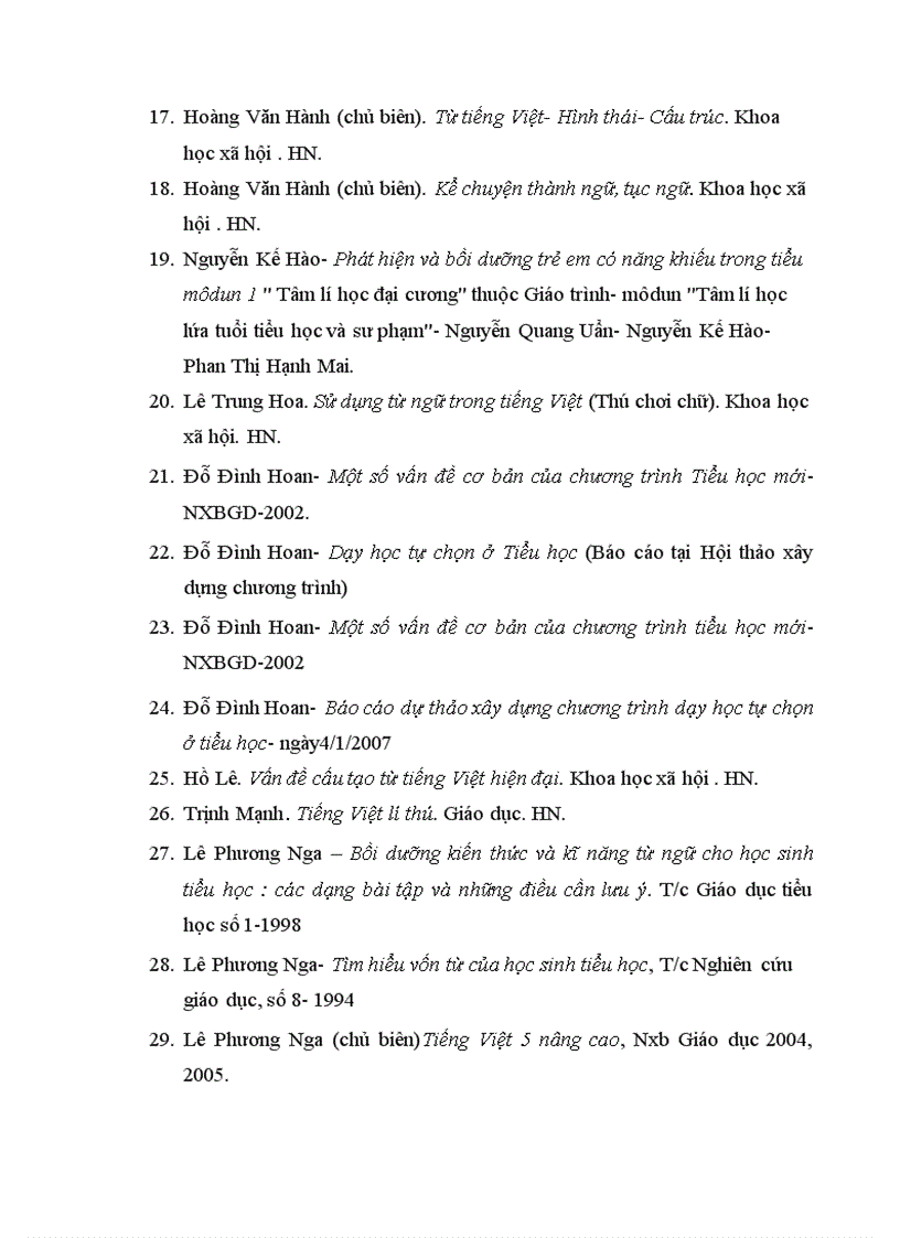 image for page Thiết kế tài liệu dạy học các lớp từ vựng cho giờ học tự chọn môn Tiếng Việt lớp 5 1