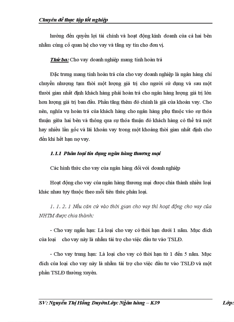 image for page Thực trạng và giải pháp nhằm nâng cao chất lượng cho vay doanh nghiệp tại ngân hàng Eximbank chi nhánh Hà nội 1