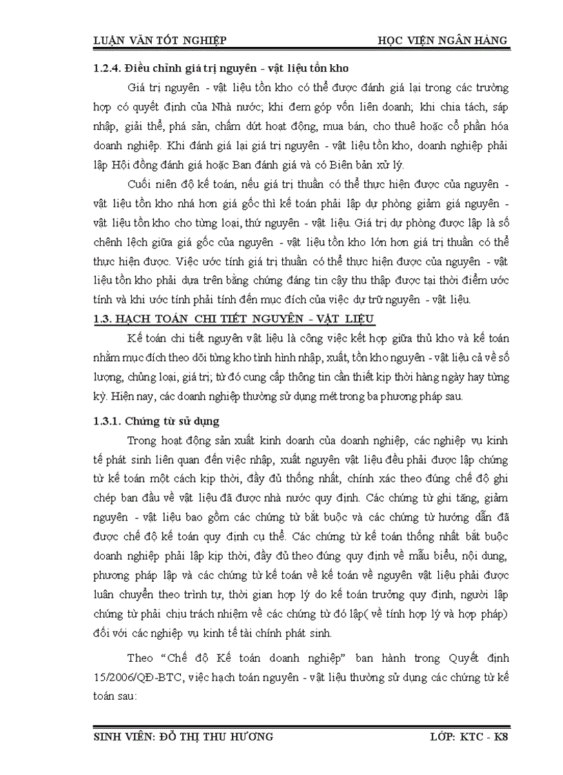 image for page Hoàn thiện tổ chức kế toán nguyên liệu vật liệu ở Công ty 20 1