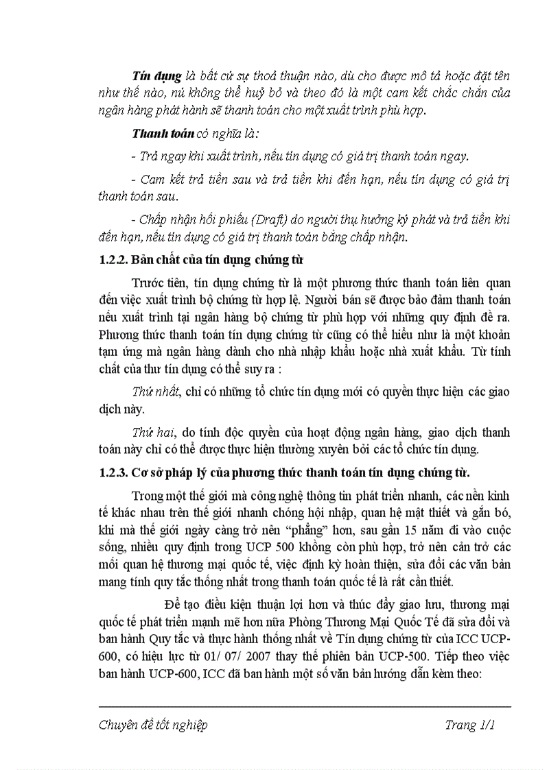 image for page Phương thức thanh toán L C và giải pháp hạn chế rủi ro trong phương thức thanh toán L C Ngân hàng NN PTNT TP Ninh Bình