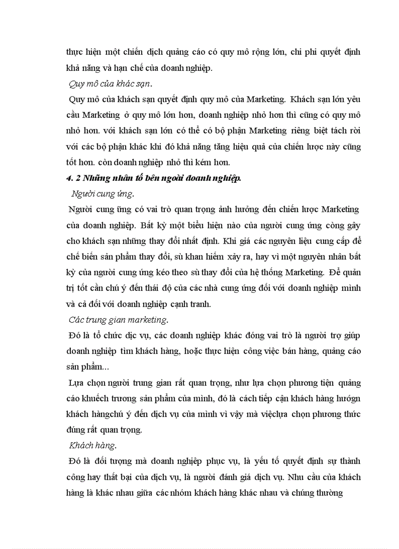 image for page Marketing trong kinh doanh khách sạn 1