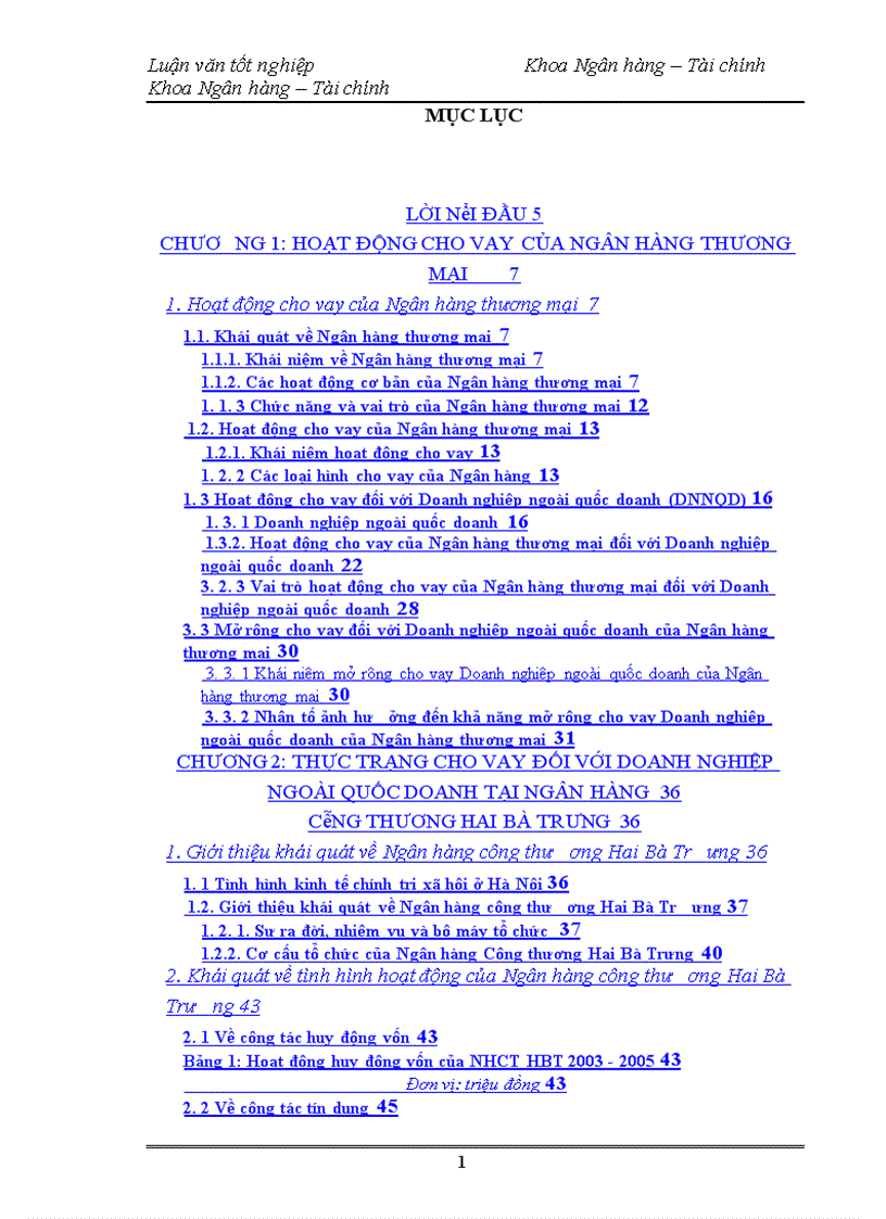 image for page Mở rộng hoạt động cho vay đối với doanh nghiệp ngoài quốc doanh tại chi nhánh ngân hàng công thương Hai Bà Trưng 1