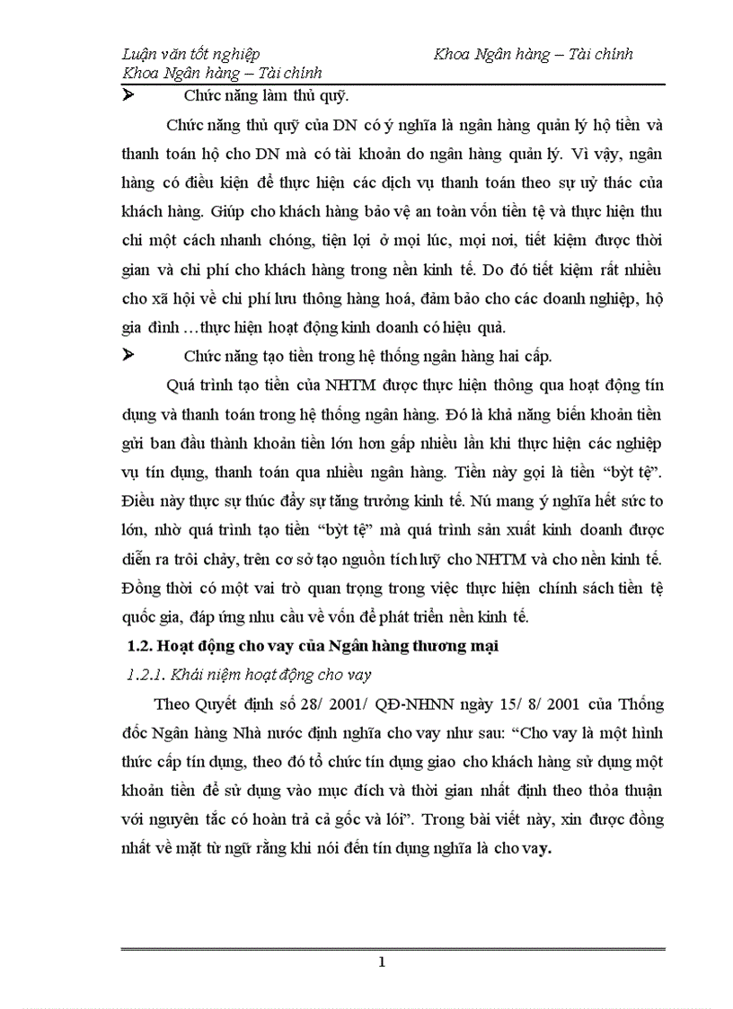 image for page Mở rộng hoạt động cho vay đối với doanh nghiệp ngoài quốc doanh tại chi nhánh ngân hàng công thương Hai Bà Trưng 1