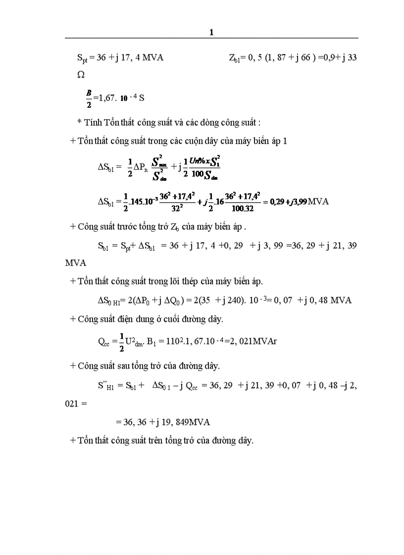 image for page Cân băng công suất tác dụng và công Suất phản kháng 1