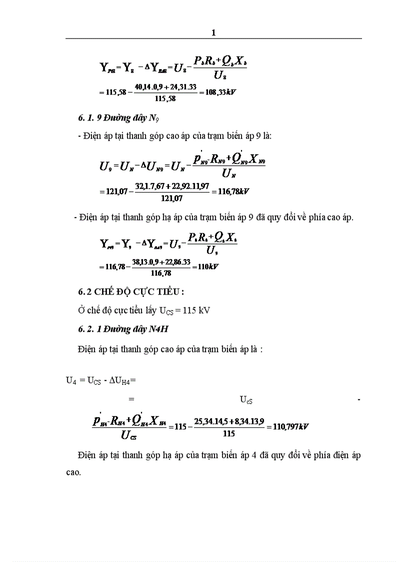 image for page Cân băng công suất tác dụng và công Suất phản kháng 1