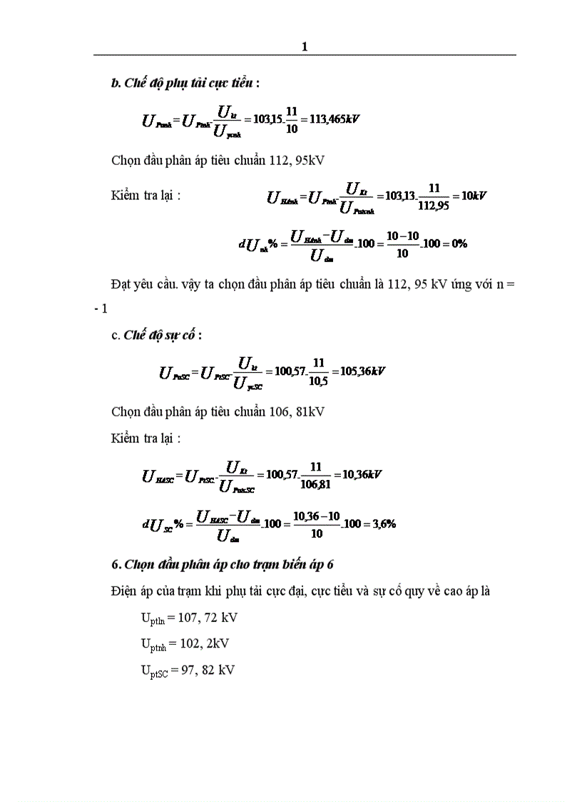 image for page Cân băng công suất tác dụng và công Suất phản kháng 1