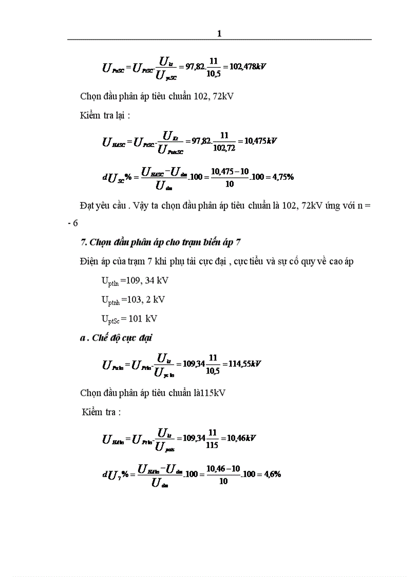 image for page Cân băng công suất tác dụng và công Suất phản kháng 1