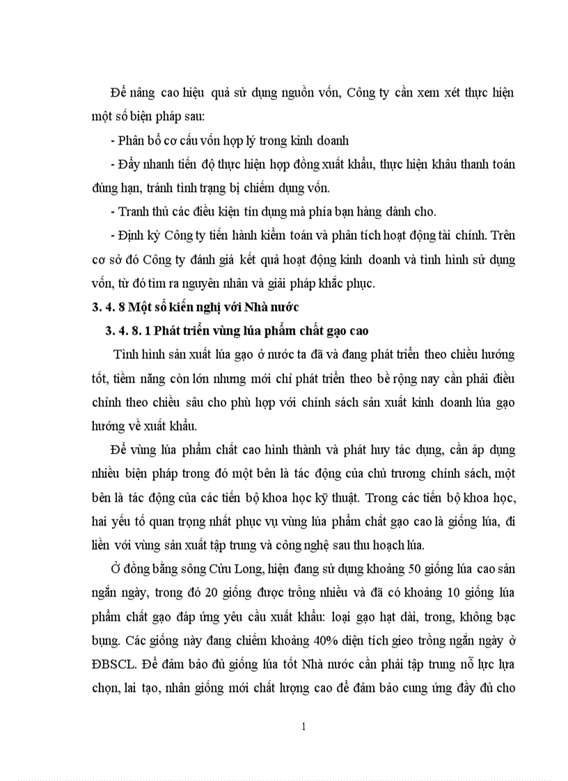 image for page Nâng cao hiệu quả xuất mặt hàng gạo tại Công ty Minh Hà 1