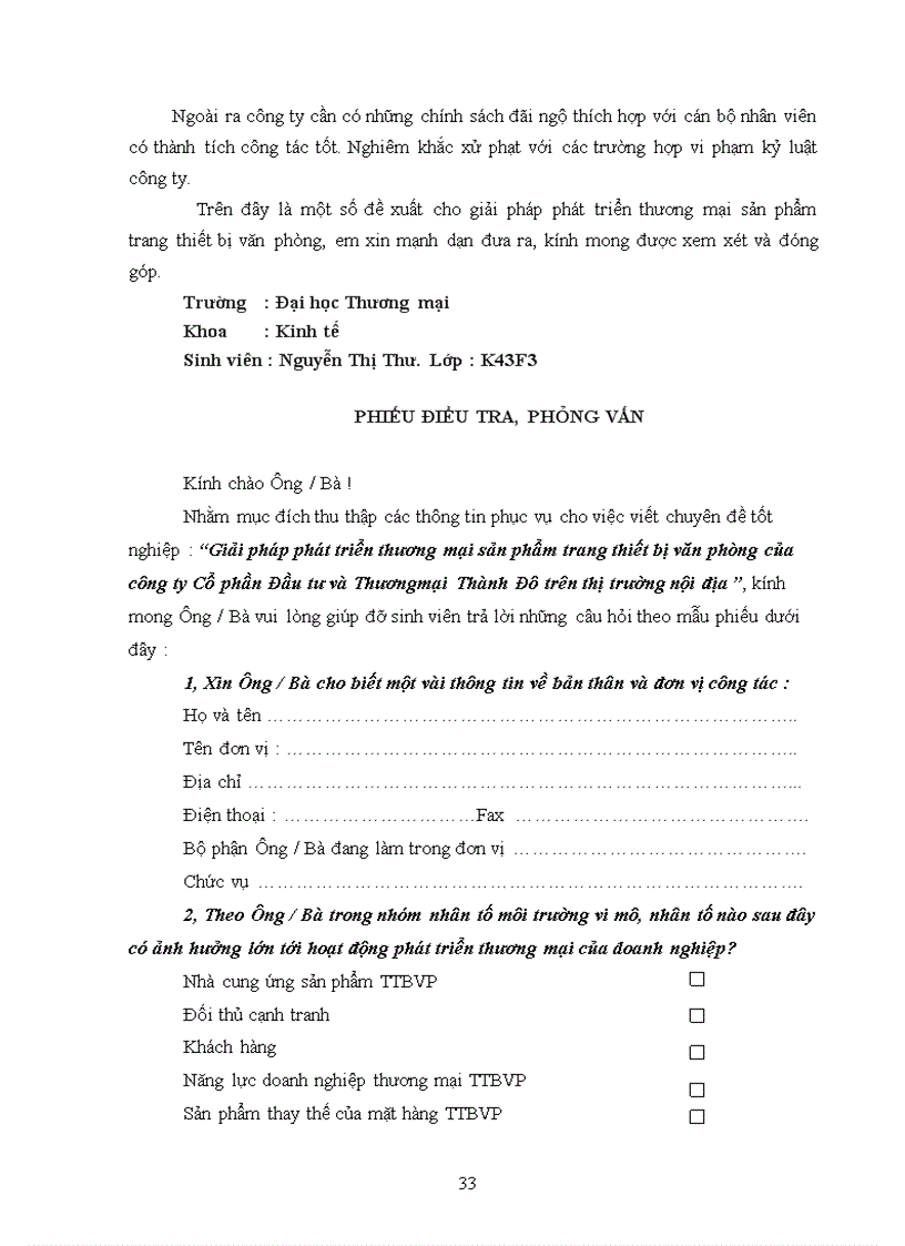 image for page Giải pháp phát triển thương mại sản phẩm trang thiết bị văn phòng của công ty Cổ phần Đầu tư và Thươngmại Thành Đô trên thị trường nội địa