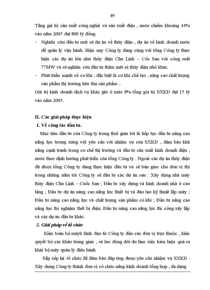 image for page Báo cáo thực tập tổng hợp thực tập tổng hợp tại Công ty Xây Lắp năng lượng Sông Đà 11