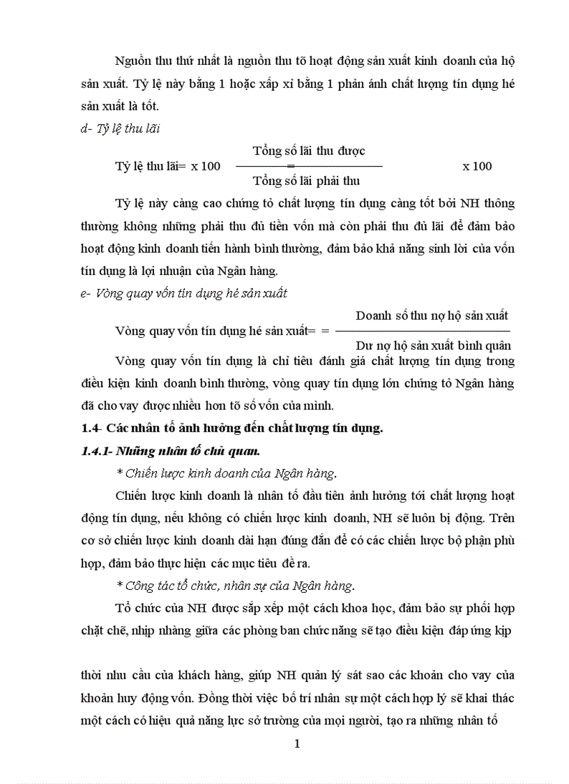 image for page Giải pháp nhằm nâng cao chất lượng tín dụng đối với hộ sản xuất tại NHNO PTNT Thị xã Phú Thọ Tỉnh Phú Thọ 1