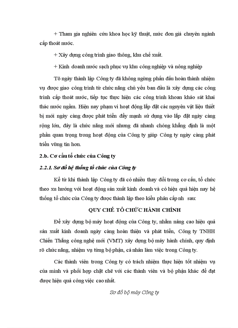image for page Thực hiện công tác kế toán nguyên vật liệu công cụ dụng cụ thiết bị cấp thoát nước Công ty TNHH Chiến Thắng công nghệ mới VMT