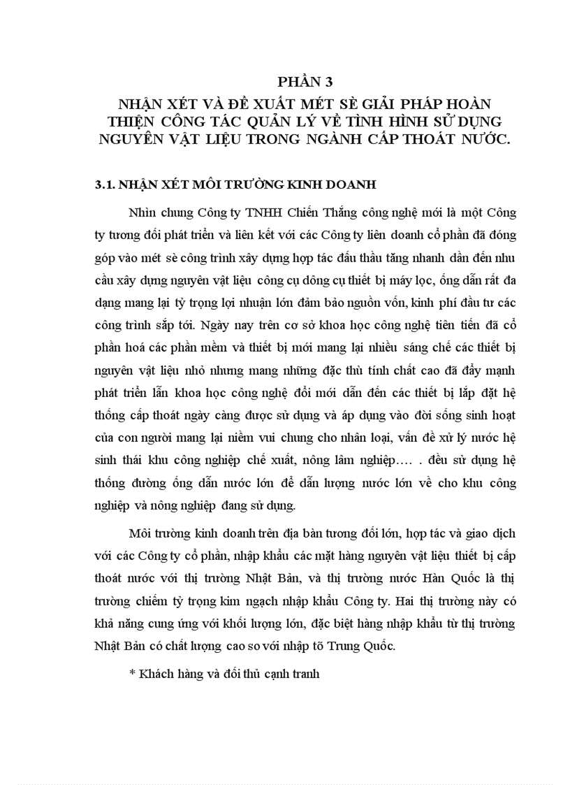 image for page Thực hiện công tác kế toán nguyên vật liệu công cụ dụng cụ thiết bị cấp thoát nước Công ty TNHH Chiến Thắng công nghệ mới VMT