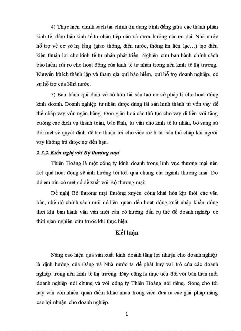 image for page Giải pháp góp phần nhằm tăng lợi nhuận tại công ty cổ phần thương mại Thiên Hoàng